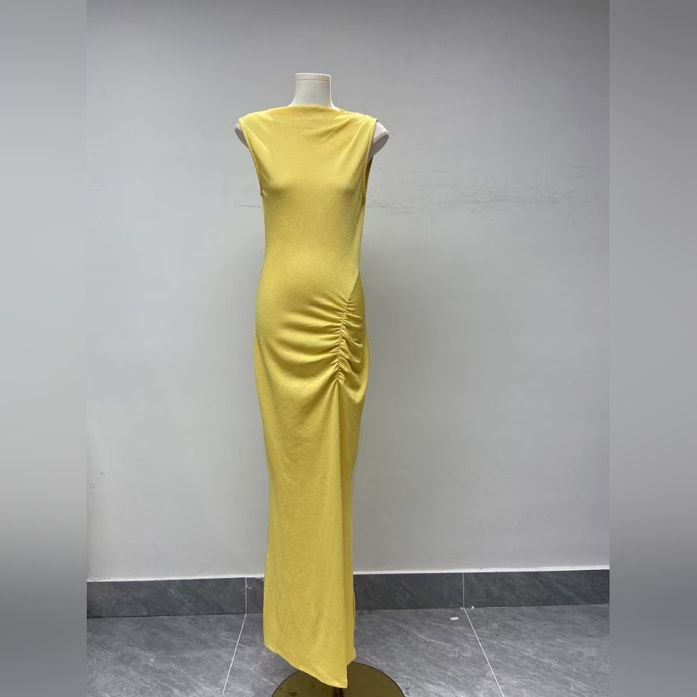 Suboo VEGA ROUCHED MIDI DRESS - Picture 6 of 10